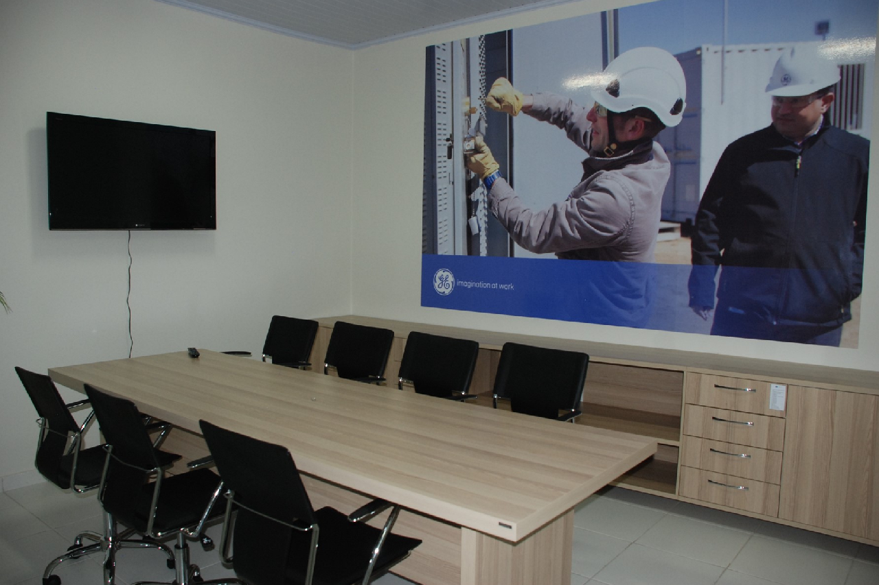 Construção base eólica