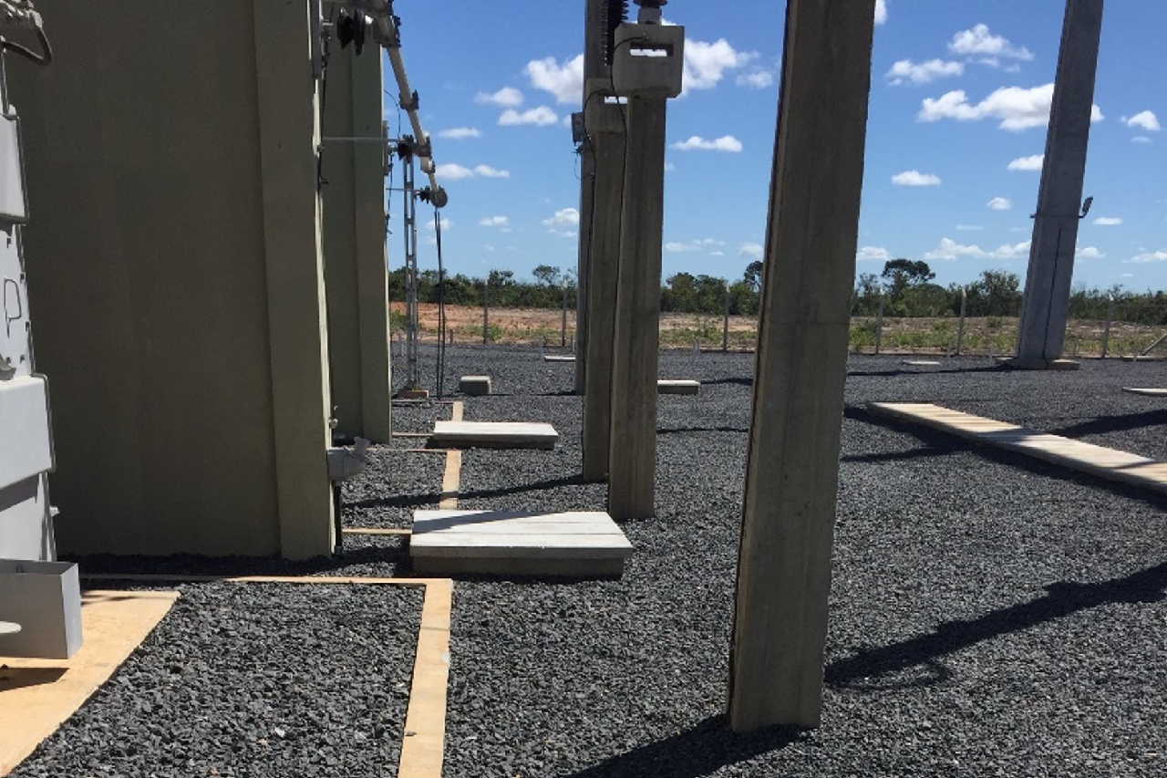 Painéis solares detalhe