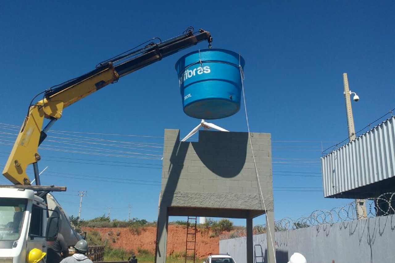 Estrutura de montagem